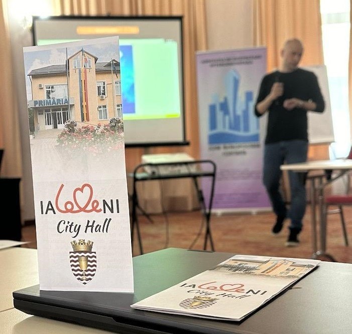 Primăria orasului Ialoveni - partener in cadrul proiectului Interreg Europe SPOTLOG.