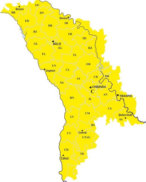 AVERTIZARE METEOROLOGICĂ -  COD GALBEN