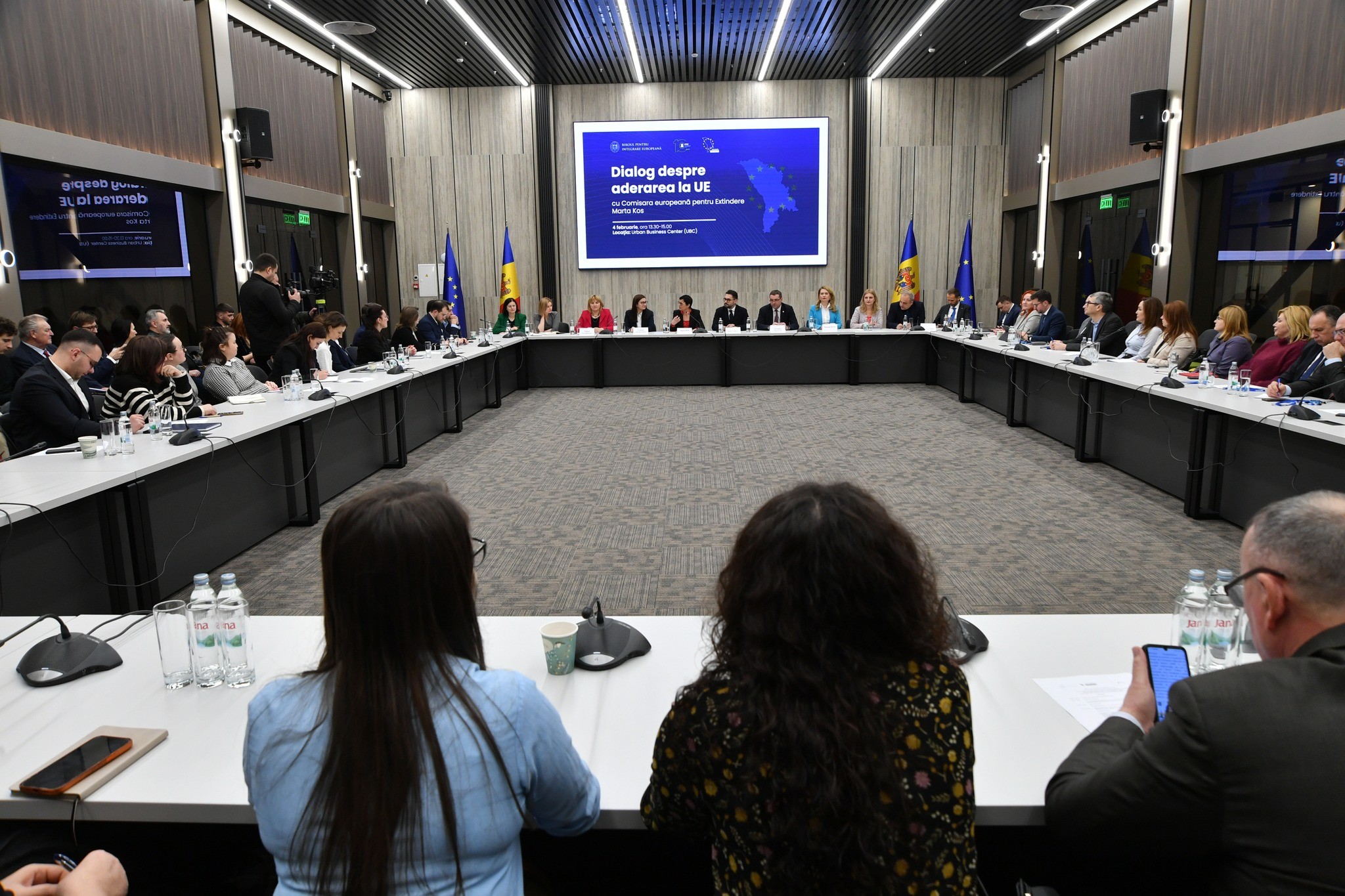 Sesiune de deschidere a Dialogului despre Aderarea la Uniunea Europeană cu Comisarul european pentru Extindere, Excelența Sa, Marta Kos