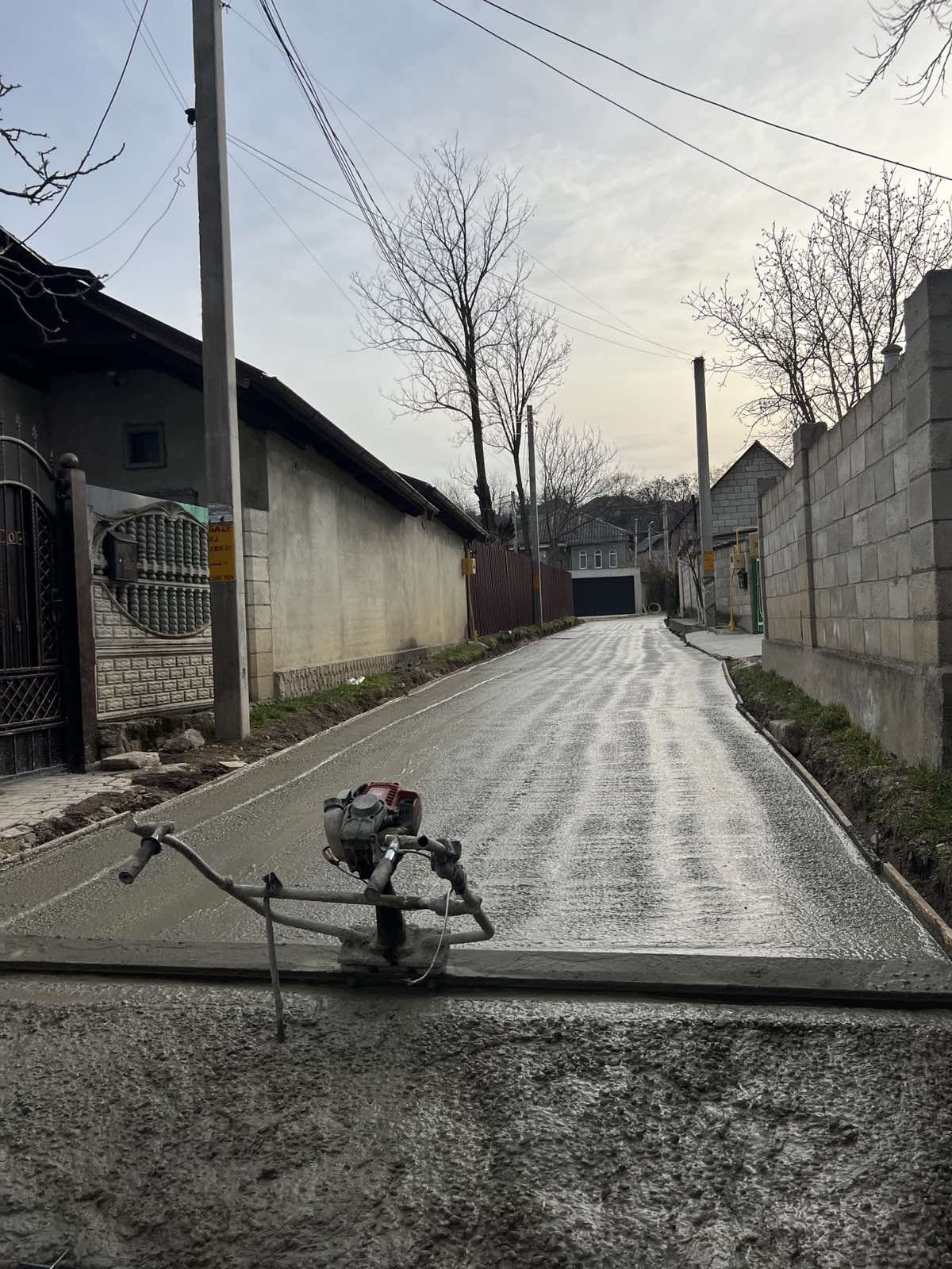 Finalizarea lucrărilor de reparație a străzii Barbu Lăutaru din orașul Ialoveni