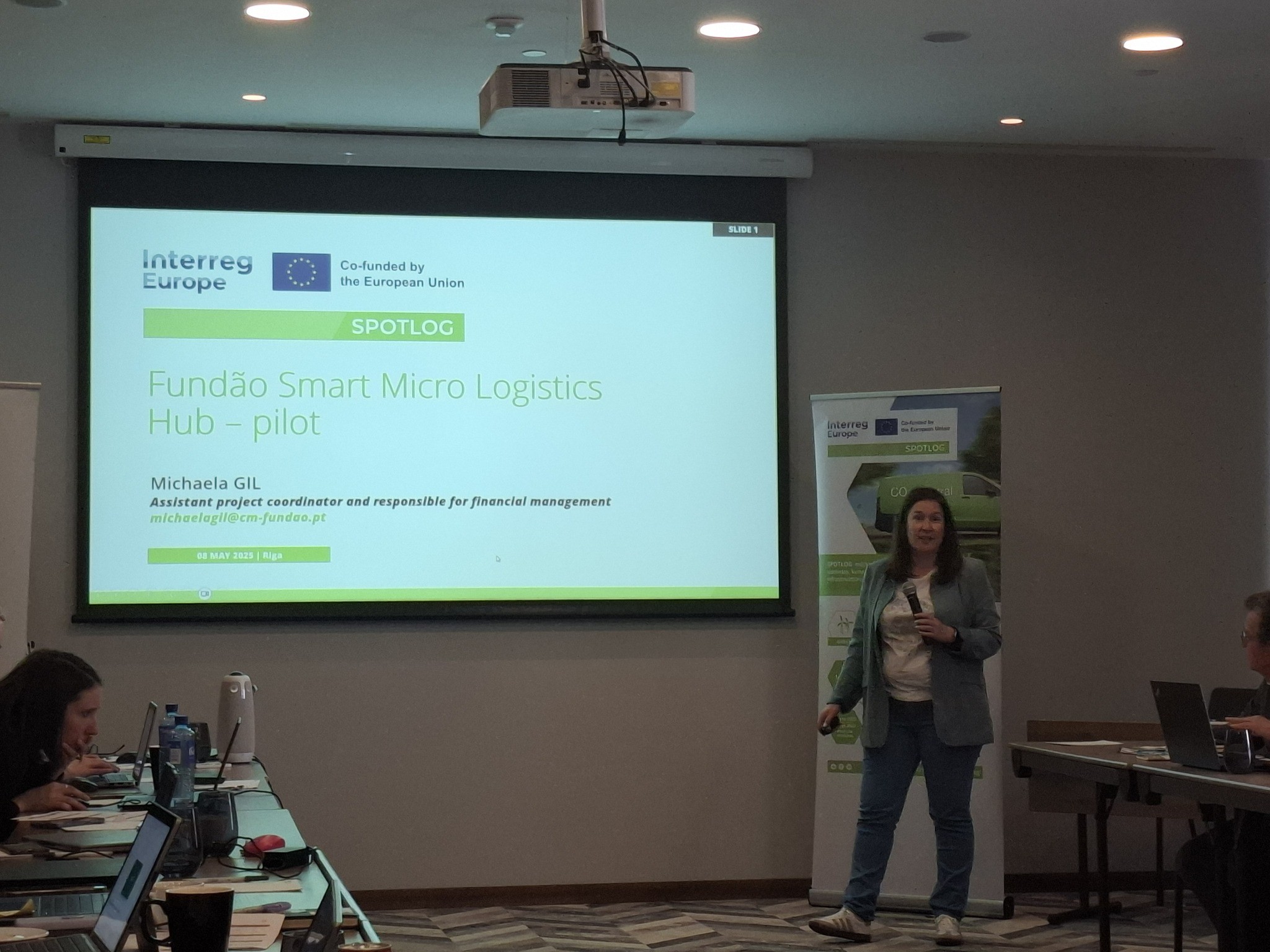 Îmbunătățirea logisticii și mobilității urbane la Ialoveni - discutate în cadrul unui Forum Interregional pentru schimb de experiență a partenerilor proiectului SPOTLOG