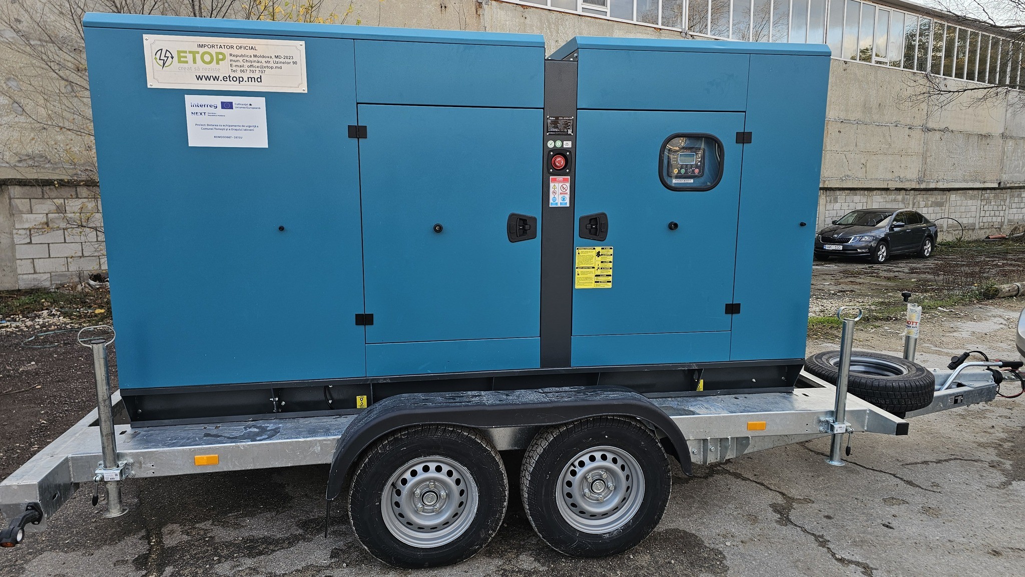 𝐈𝐚𝐥𝐨𝐯𝐞𝐧𝐢 𝐬𝐞 𝐝𝐨𝐭𝐞𝐚𝐳𝐚̆ 𝐜𝐮 𝐮𝐧 𝐠𝐞𝐧𝐞𝐫𝐚𝐭𝐨𝐫 𝐞𝐥𝐞𝐜𝐭𝐫𝐢𝐜 𝐝𝐞 𝟏𝟓𝟎 𝐤𝐖