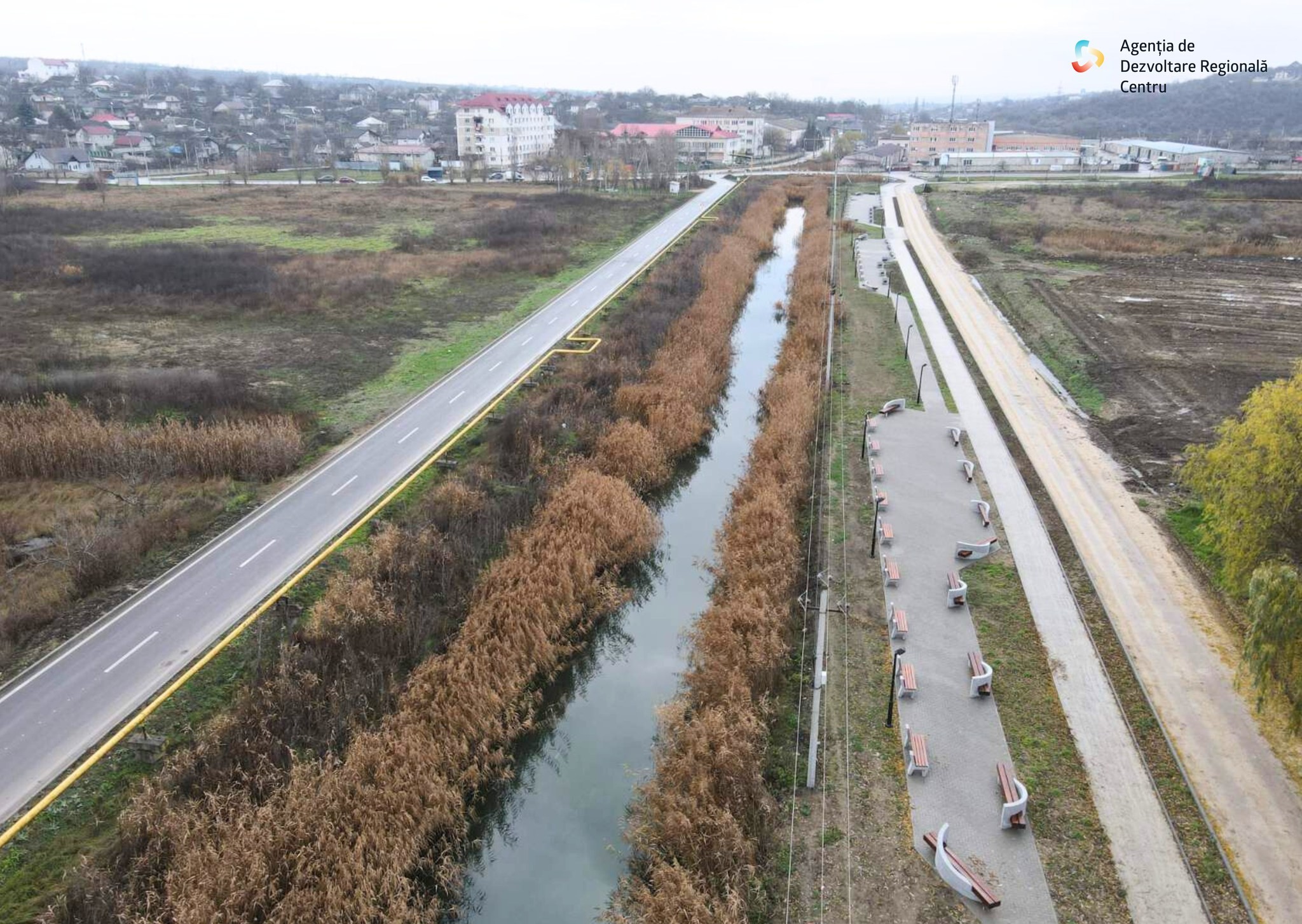 Primăria orașului Ialoveni a recepționat oficial lucrările proiectului „Reabilitarea albiei râului Ișnovăț