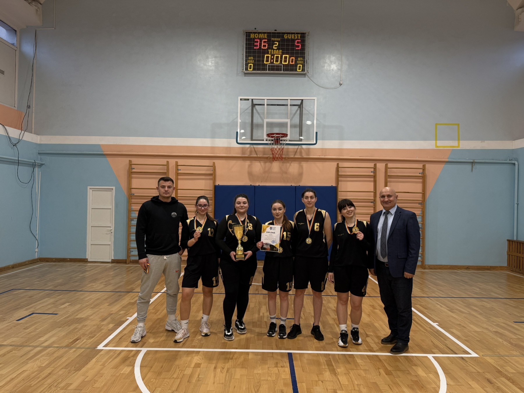 Echipa de fete a orașului Ialoveni – Campioană la Cupa raionului!