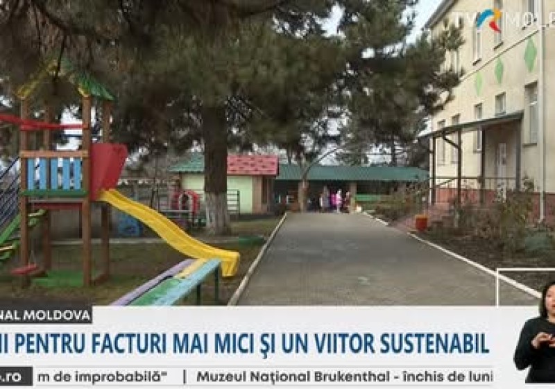 Actualitate Două grădinițe din orașul Ialoveni și satul Geamăna și-au redus facturile, utilizând energia solară și biomasă