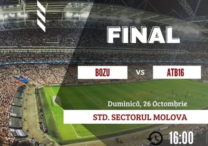 Finala Campionatului la fotbal între Sectoare – Ialoveni 2025