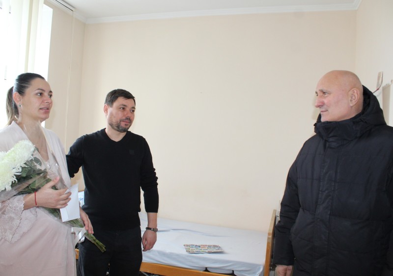 Primul ialovenean născut în maternitatea din orașul Ialoveni în anul 2026 este un băețel