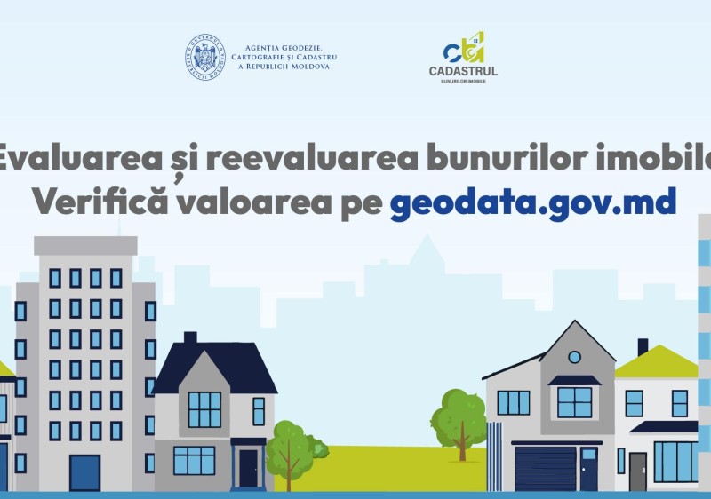 Valoarea cadastrală a bunurilor imobile: cetățenii sunt invitați să verifice datele