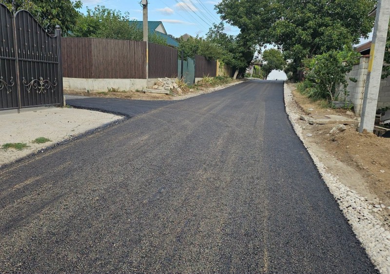 Un nou drum local reabilitat integral în orașul Ialoveni – strada Alexandru Donici